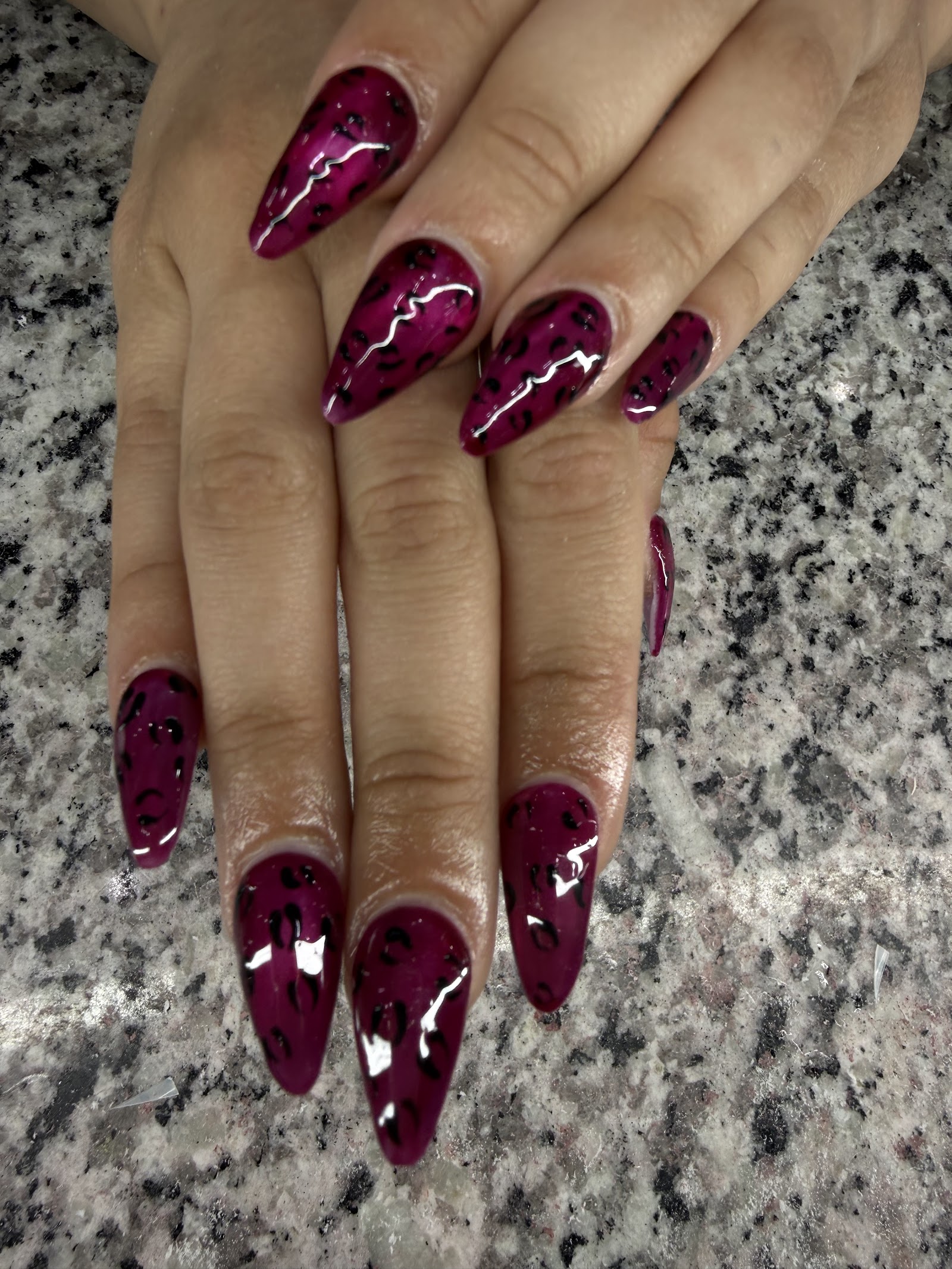 KCK Nail Salon Columbia SC - Lashes nail photo 3