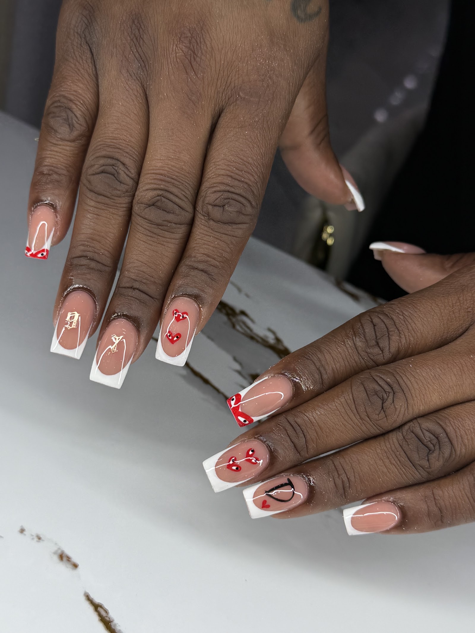 KCK Nail Salon Columbia SC - Lashes nail photo 5