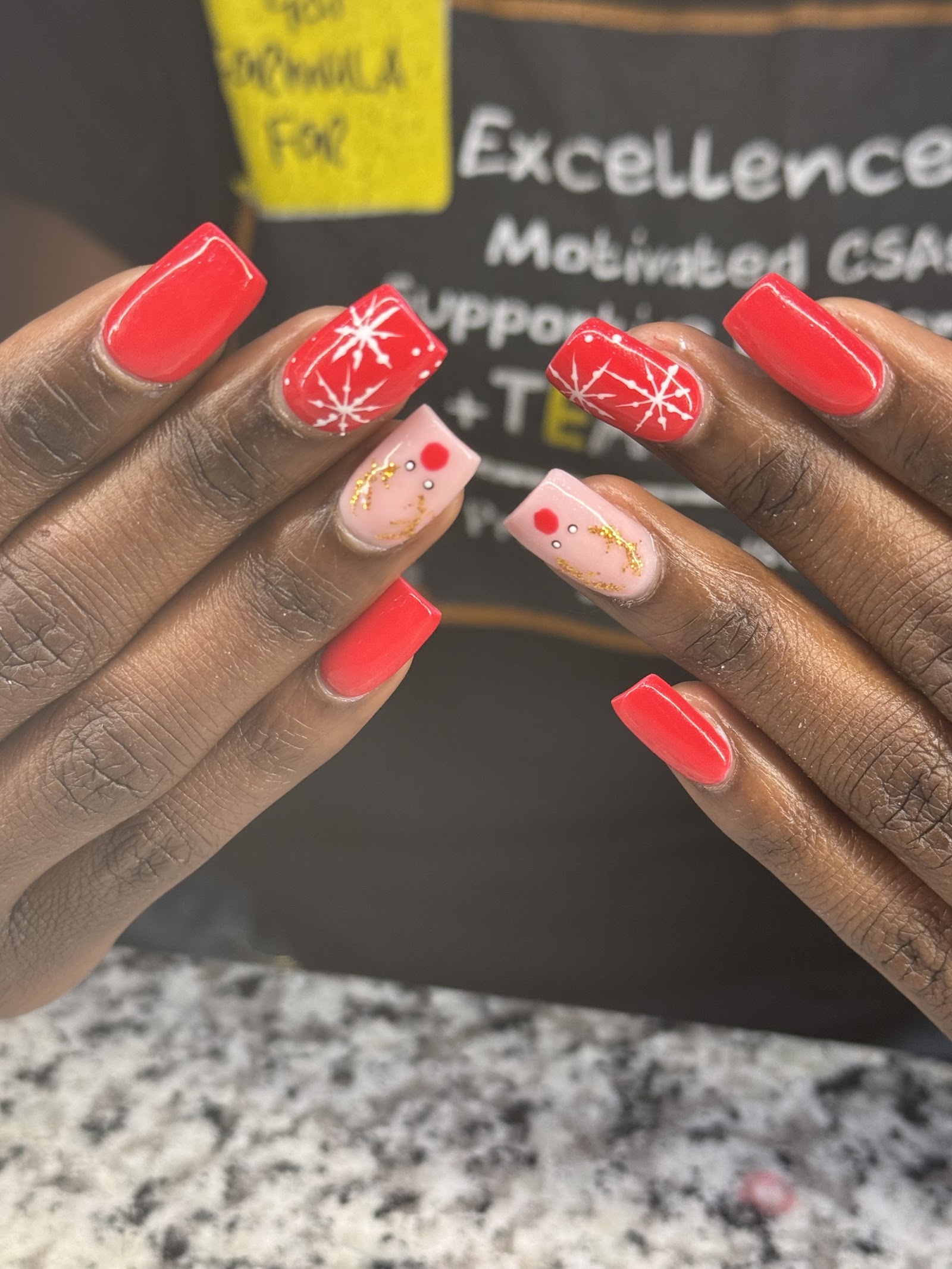 KCK Nail Salon Columbia SC - Lashes nail photo 6